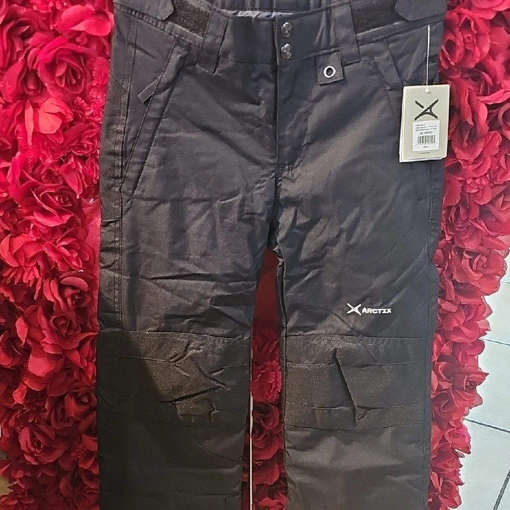 Arctix NWT Black Snow Pants Size Medium 10/12